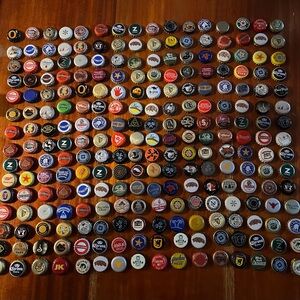 ASSORTED BOTTLE CAPS COLLECTION